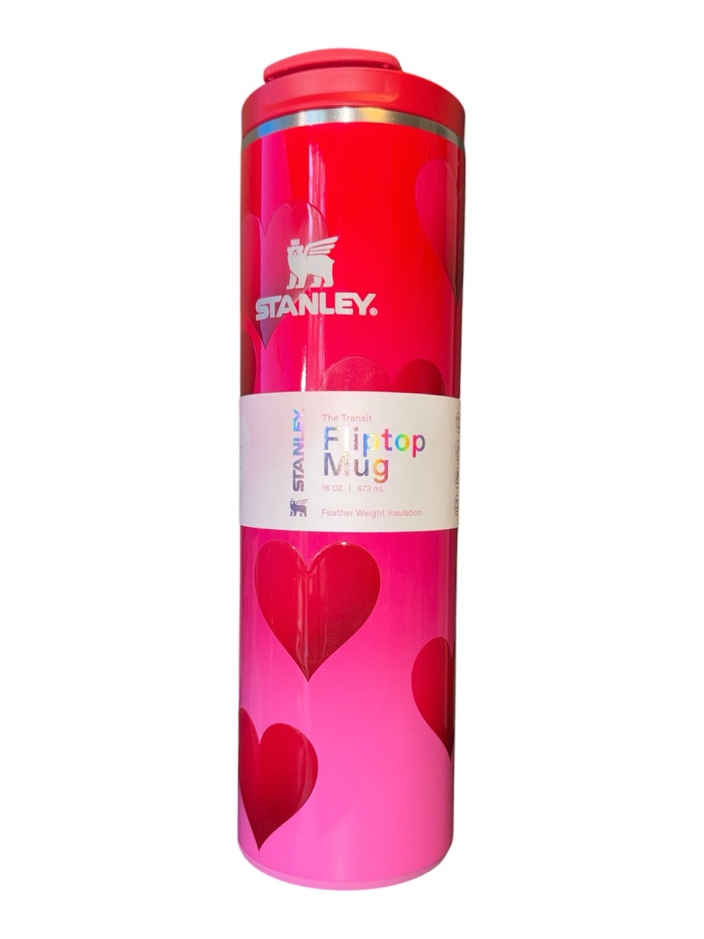 Stanley Rouge Heart Gradient Flip Top Mug